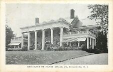Henry Young Jr Residence Bernardsville New Jersey NJ Postcard picture
