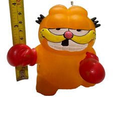 1984 Garfield Bully Germany Boxing Figure Syndicate Squeaker Rubber Pool Toy 4'' picture