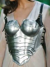 Girl Breast plate Medieval Spartan Muscle Costume Cuirass Jacket Roman ga Knight picture