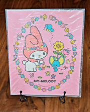 *WOW VINTAGE 1976 SANRIO MY MELODY LARGE STICKER * picture