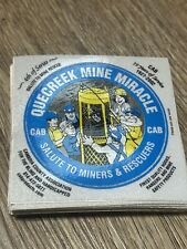 Vintage Quecreek Mine Miracle Sticker - 4th Of Series - Rare picture