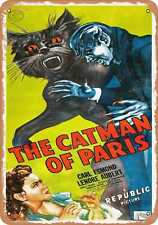 Metal Sign - Catman of Paris (1946) - Vintage Look picture