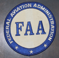Rare Large Vtg FAA Cloth Patch Federal Aviation Administration Government Flight picture