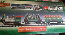 Lemax Coventry Cove Village Express Train Three Cars With AC Adaptor and Box picture