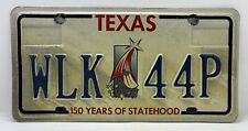 Old 96 TX. Vintage 1996 Texas 150 Years Of Statehood license Plate WLK 44P picture