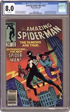 Amazing Spider-Man Mark Jewelers #252MJ CGC 8.0 1984 3998545004 picture