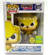 Funko Pop Sonic The Hedgehog Super Sonic GITD #877 Limited Edition Summer 2023 picture