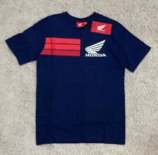Honda Racing HRC Navy Tee Official T-Shirt Short Sleeve S Size picture