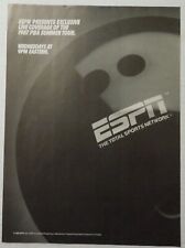 1987 ESPN Presents 1987 PBA Summer Tour Bowling Magazine Ad picture