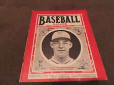 September 1935 Baseball Magazine Mel Ott Giants vs2 picture
