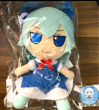 Touhou Project Cirno Ver.1.5 Fumo Fumo Plush Doll Series W/ Can Badge picture