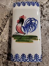 Besio And  Figlio Vintage Rooster Chicken Wall Pocket Italy picture