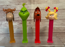 Pez Dr Seuss THE GRINCH Cindy Lou Who Max Candy Dispenser Collectable Set picture