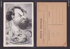 FRANCE, Postcard, Judaica, Antisemitism, Edouard Drumont, Caricature picture