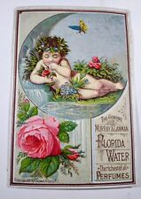 Fordham NY 1881 Victorian Murray & Lanman Florida Water Perfume Trade Card picture