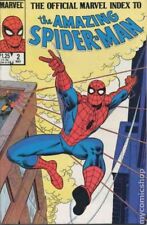 Official Marvel Index to Amazing Spider-Man #2 VF 1985 Stock Image picture