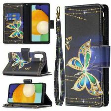 Butterfly Wallet Phone Case For iPhone Samsung OPPO Motorola Xiaomi Redmi Huawei picture
