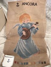 Vintage Ancora Angel Needlepoint Canvas picture