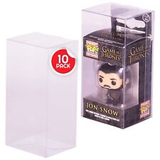 10 Funko Pop Keychain ProtectorsDisplay Case Protector display Clear by EVORETRO picture