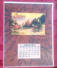 Jan.1917 Indian Motorcycle Springfield Massachusetts Hendee Mfg Co Calendar Repo picture