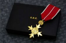 British Royal Military and Civilian King George V OBE Order of the British W Box picture