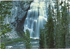 The Beautiful Gibbon Falls, Yellowstone National Park, Wyoming Postcard picture