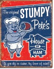 Stumpy Pete's House of Ham Retro Kitchen Funny Wall Art Decor Metal Tin Sign New picture