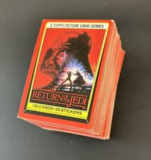 1983 Topps Star Wars Return of the Jedi - Ungraded 132 card set - (No Stickers) picture