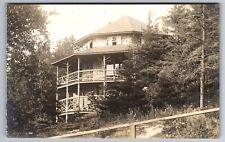 C.1910 RPPC BOOTHBAY HARBOR, ME BLOCK HOUSE COMMONWEALTH ART COLONY Postcard P38 picture