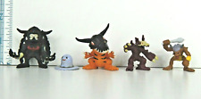 Digimon Mini Figures Group of Five Late 1990 - Early 2000s Stored Years picture