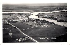 Real Photo Postcard Aerial View of Baudette, Minnesota picture