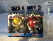 M&M RED & YELLOW NIGHTLITE Twin Set Vintage M&M OFFICIAL LICENSED PRODUCT V58 picture