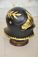 Medieval German Sallet Helmet European Close helmet Collectible SCA Armour picture
