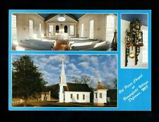 Famous People postcard Daniel Boone home Defiance, Missouri MO church picture