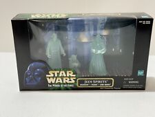 Star Wars Hasbro 1998 Return of the Jedi Jedi Spirits 3 Action Figures New picture