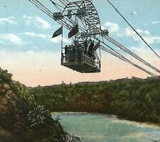 Vintage Postcard Aero Cable Niagara Falls New York NY Ontario Canada  picture
