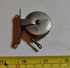 Vintage D. R. G. M. Germany Traveling Metal Wall Mount Retractable Clothes Line picture