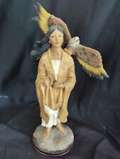 Native American Woman And Eagle picture