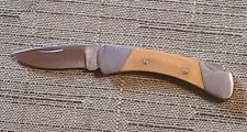 Vintage Buck 506 Lady Buck/White Knight Knife English Script USA Pre-1986 picture
