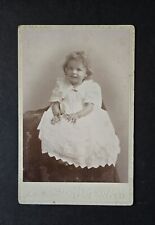 Antique Cabinet Card Photo Cold Waco Texas WD Jackson picture