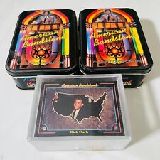 Vtg 1993 American Bandstand collector's cards Lot of 2 Tin with Cards + Extra picture