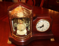 Vntg Dancing Ballerina Music United Electric Clock Corp Model 870 Works well picture