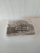 WEDGWOOD  COMMEMORATIVE BONE CHINA TRINKET CONTAINER, NICE CONDITION SEE PHOTOS picture