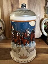 2005 budweiser holiday stein signature edition picture