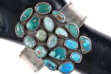 Vintage Native American Turquoise/sterling cuff bracelet picture