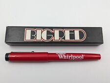 Parker Vintage Big Red Ball Pen- Whirlpool Logo - Blue Ink - New Open Box picture