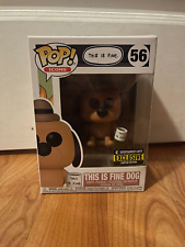 BRAND NEW UNOPENED Funko Pop Vinyl: This is Fine Dog - This is Fine Dog - #56 picture