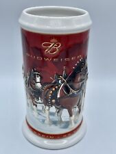 Budweiser 2004 Holiday Beer Stein 25th Anniversary Edition picture