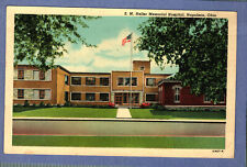 Postcard S. M. Heller Memorial Hospital Napoleon Ohio OH picture