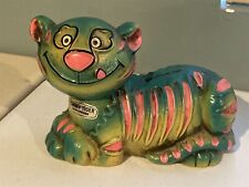 c1970s kitsch Tommy Tiger colorful bank, Napcoware picture